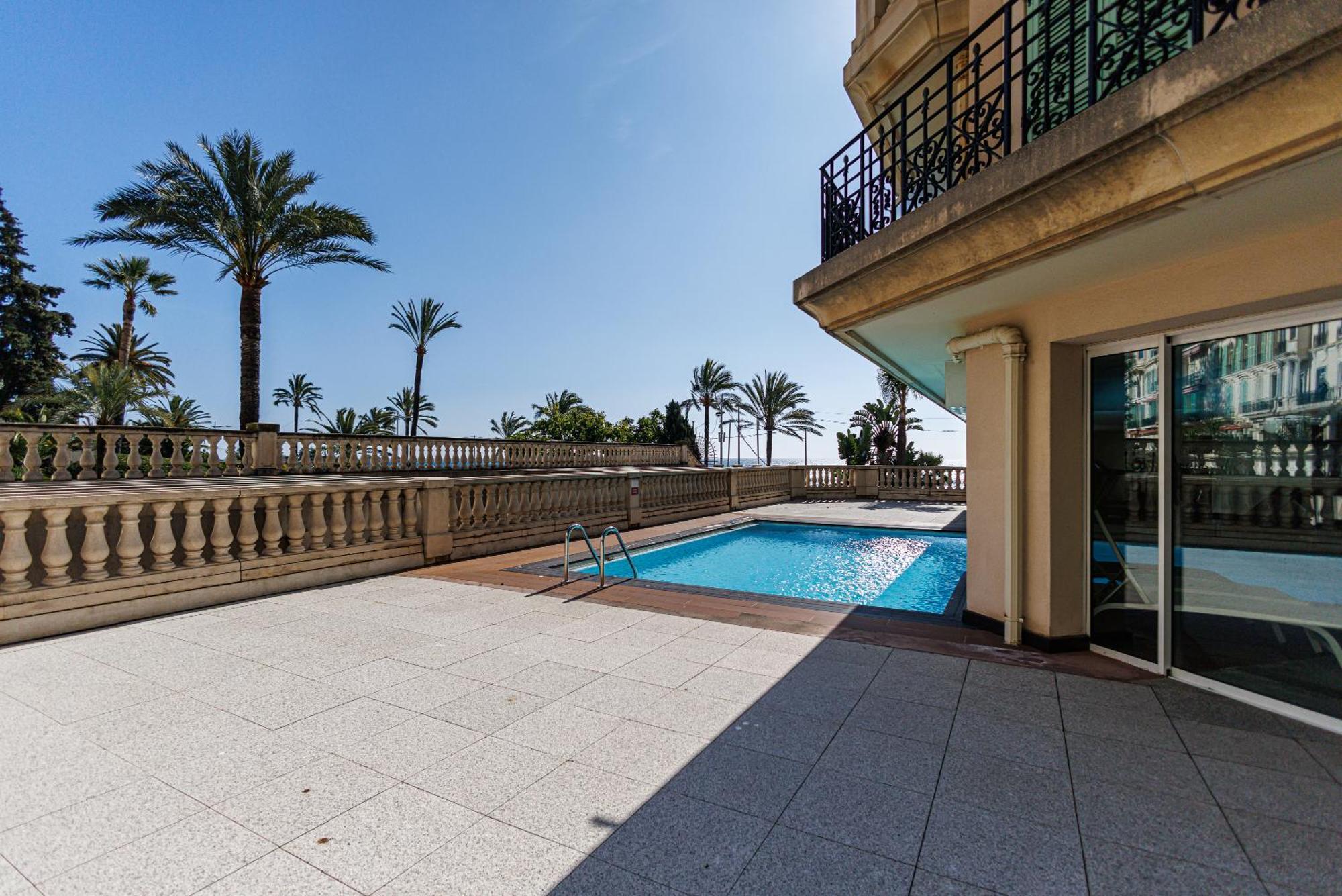 Le Victoria, Elegant T2 Au Bord Des Plages, Piscine, Sauna マントン エクステリア 写真