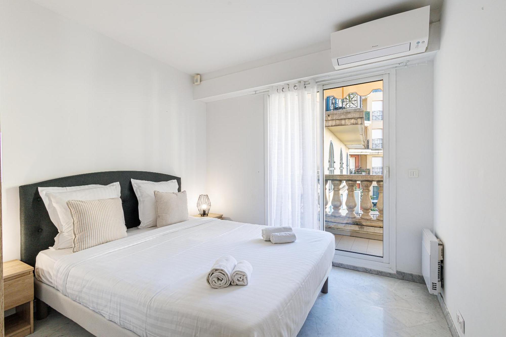 Le Victoria, Elegant T2 Au Bord Des Plages, Piscine, Sauna マントン エクステリア 写真